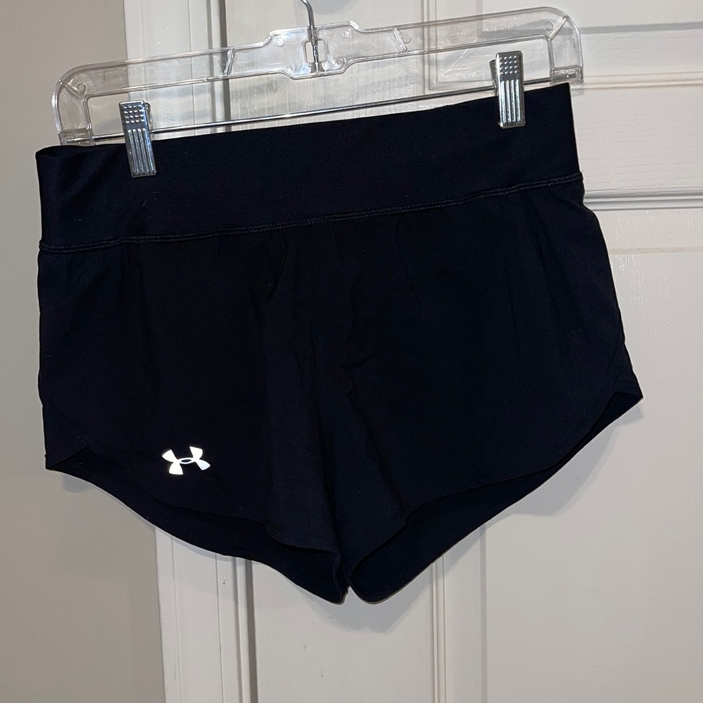 Adidas black athletic shorts